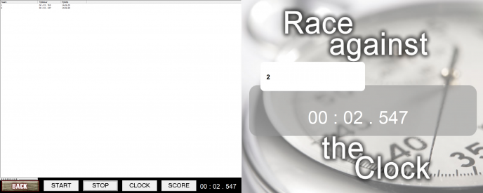 softwareschermlayout (dualview met handmatige overrideknoppen + paddestoelknoppen)